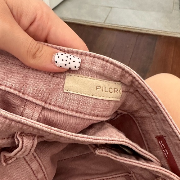 Rose/mauve Pilcro barrel jeans/pants - Picture 4 of 4